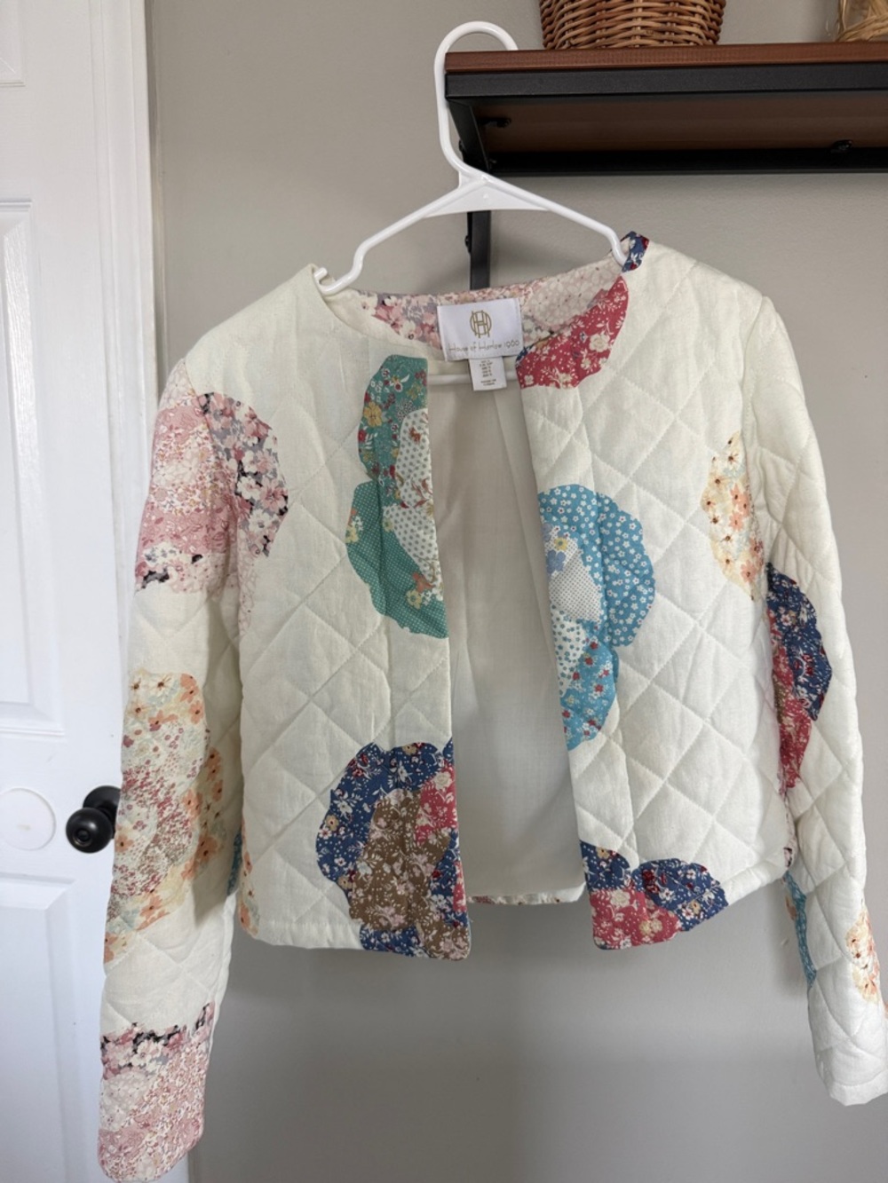 House of Harlow 1960 Quilted Floral Patchwork Jacket